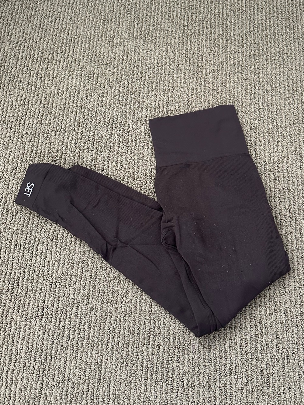 SET Active Black High-Waist Leggings